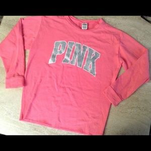 PINK Victoria secret crew neck sweater